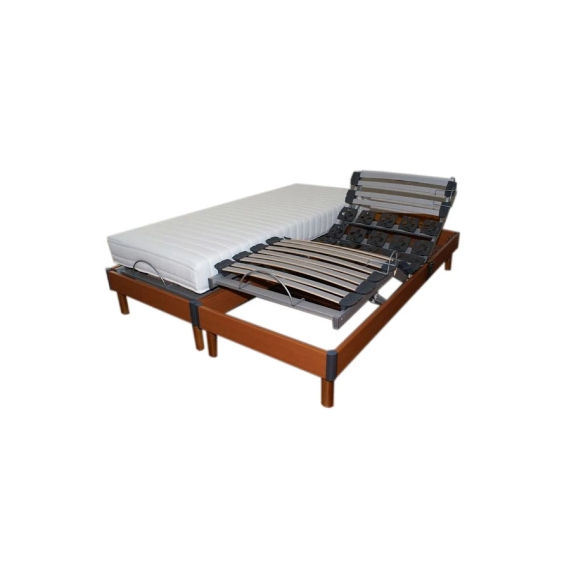 Idliterie Ensemble Relaxation Mémoire De Forme + Sommier Latte & Plot Au Ni... 4 Idliterie Ensemble Relaxation Mémoire De Forme + Sommier Latte & Plot Au Ni... – Image 2