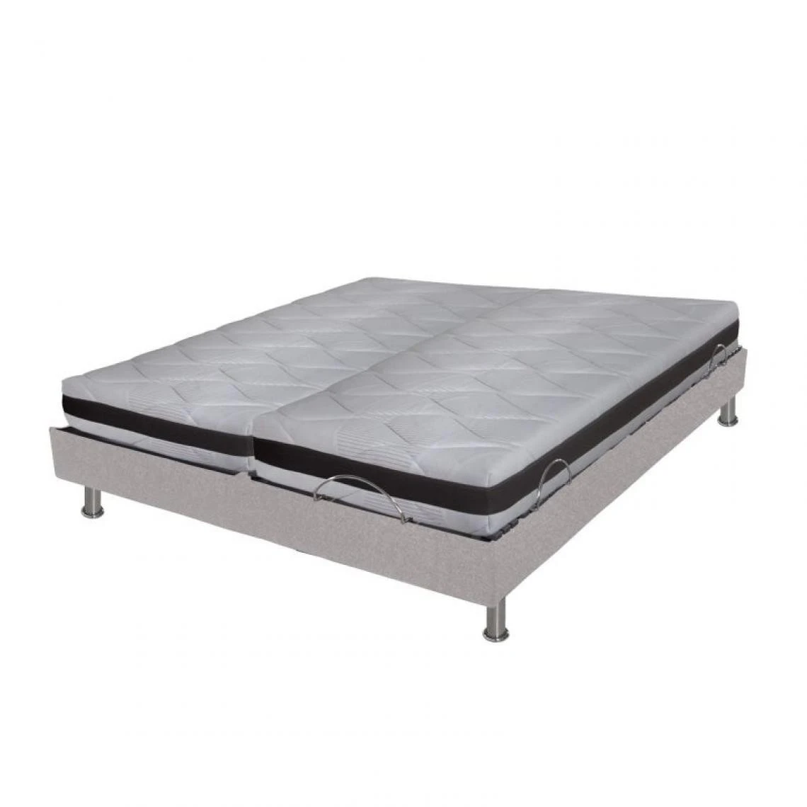 Ebac Ensemble Relaxation Relax Confort + Matelas Latex Eolys - 5 Zones - 2x... 3 Ebac Ensemble Relaxation Relax Confort + Matelas Latex Eolys - 5 Zones - 2x...