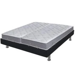 Ebac Ensemble Relaxation Relax Confort + Matelas Latex Storm - 3 Zones - 2x...