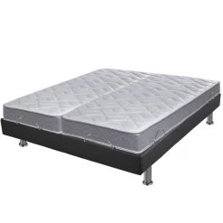 Ebac Ensemble Relaxation Relax Confort + Matelas Mousse Wave - 3 Zones - 2x...