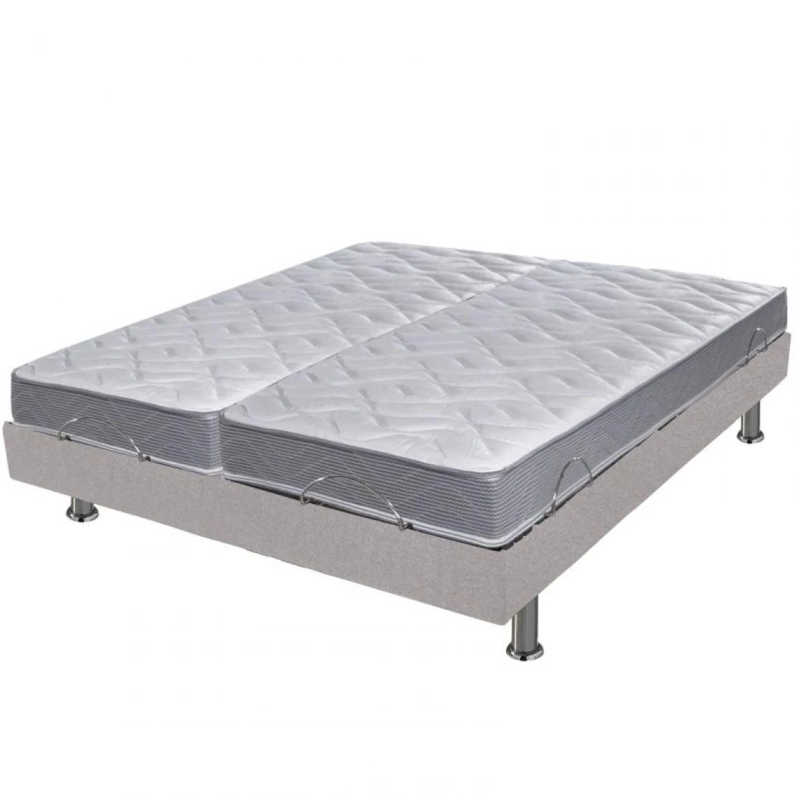 Ebac Ensemble Relaxation Relax Confort + Matelas Mousse Wave - 3 Zones - 2x... 3 Ebac Ensemble Relaxation Relax Confort + Matelas Mousse Wave - 3 Zones - 2x...
