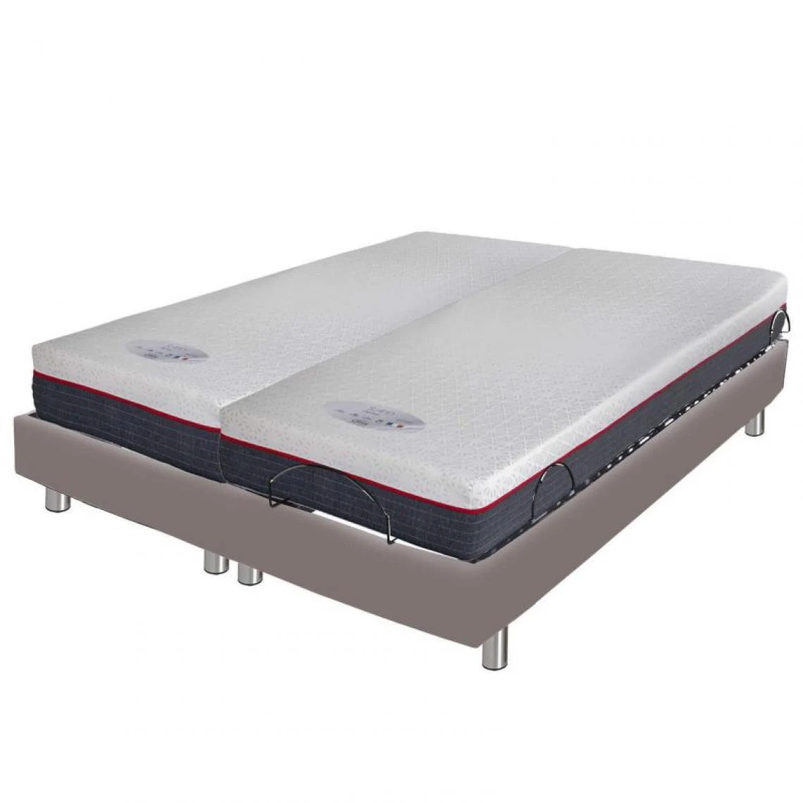 Ebac Ensemble Relaxation Relax Ixia + Matelas Mémoire De Forme Sand - 3 Zo... 3 Ebac Ensemble Relaxation Relax Ixia + Matelas Mémoire De Forme Sand - 3 Zo...