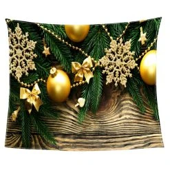 Marque Generique Couverture De Noël Double Molleton W / Xmas Impression Douce Chaude C...