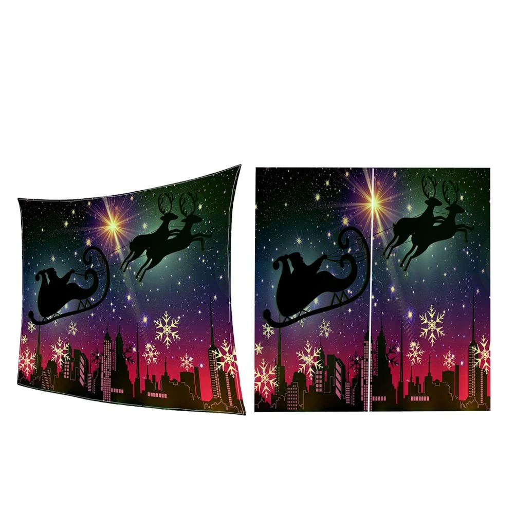 Marque Generique Couverture Polaire De Noël Et Rideau De Fenêtre Pour Le Cadeau De D?... 3 Marque Generique Couverture Polaire De Noël Et Rideau De Fenêtre Pour Le Cadeau De D?...