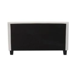 CSTORE KANSAS Lit Adulte 140 X 190 Cm - Simili Blanc - Sommier Inclus -Talamo Magasin kansas lit adulte 140 x 190 cm simili blanc sommier inclus 11037788 28832496 1140x1140