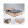 Marque Generique Lit Coffre En Hêtre Avec Tête De Lit Et Sommier à Latte Multiplis C... -Talamo Magasin l001mli3117004 0101 0750 p00