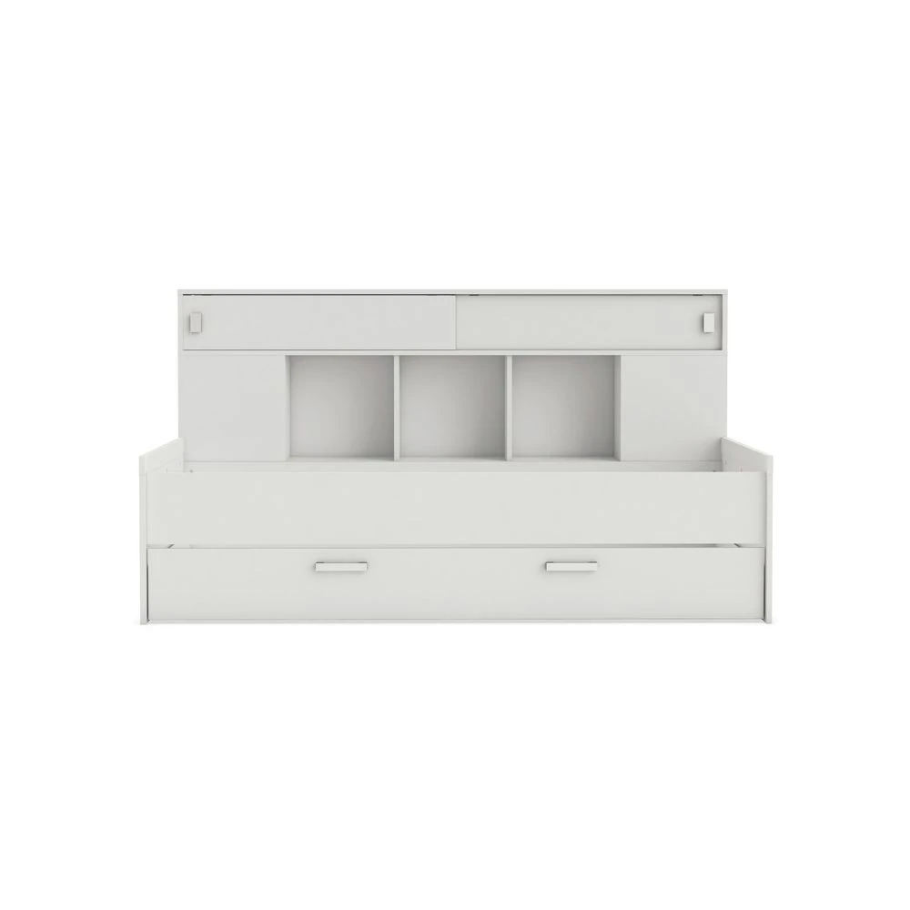 Marque Generique Lit Combiné En Bois Avec Lit Tiroir Et Rangements Couchage 90x200cm S... 5 Marque Generique Lit Combiné En Bois Avec Lit Tiroir Et Rangements Couchage 90x200cm S... – Image 3