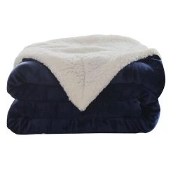 Marque Generique Le Grand Canapé-lit De La Maison De Couverture Douce Chaude En Polair... 10 Marque Generique Le Grand Canapé-lit De La Maison De Couverture Douce Chaude En Polair... -Talamo Magasin le grand canape lit de la maison de couverture douce chaude en polaire jette 200x230cm bleu royal 8694683 22337375 1140x1140