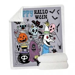 Marque Generique Le Sofa Confortable Et Mou De Couverture De Flanelle D'impression De D... -Talamo Magasin le sofa confortable et mou de couverture de flanelle dimpression de digital de digital jetent halloween 10201478 26284938 1140x1140