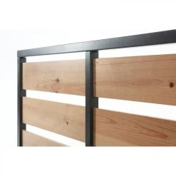 Time Lit 140x190 Cm ARTHUR Anthracite Et Pin Massif -Talamo Magasin lit 140x190 cm arthur anthracite et pin massif 10500582 27184048 1140x1140