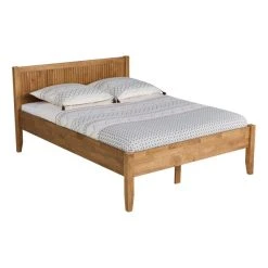 Time Lit 160x200 Cm Avec Sommier EQUATORIA Pin Massif