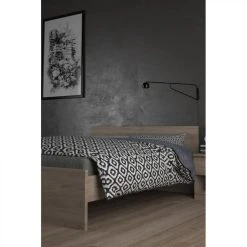 Talamo Magasin -Talamo Magasin lit 160x200 cm best imitation chene hl 10156064 26130058 1140x1140