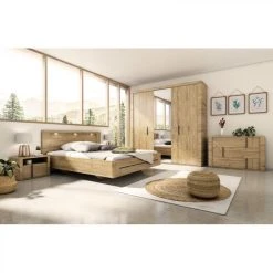 Linea Natura Lit 160x200 Cm CONFIDENCE Imitation Chêne 8 Linea Natura Lit 160x200 Cm CONFIDENCE Imitation Chêne -Talamo Magasin lit 160x200 cm confidence imitation chene 9163455 23921673 1140x1140