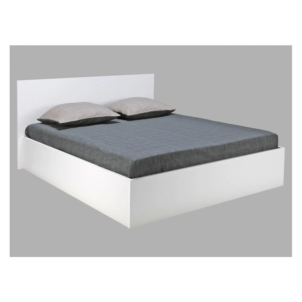 Le Quai Des Affaires Lit Coffre MADRID 140x190 + 1 Sommier / Blanc 5 Le Quai Des Affaires Lit Coffre MADRID 140x190 + 1 Sommier / Blanc – Image 3