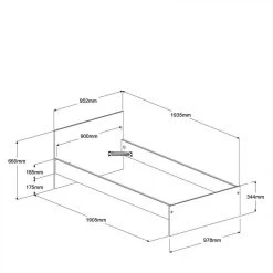 BUT Lit 90 X 190 Cm SHELTER Imitation Chêne 10 BUT Lit 90 X 190 Cm SHELTER Imitation Chêne -Talamo Magasin lit 90 x 190 cm shelter imitation chene 10156040 26129960 1140x1140