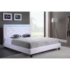 Baita Lit à LED FILIP Simili Blanc Et Strass 140x190cm -Talamo Magasin lit a led filip simili blanc et strass 140x190cm 11361434 29683578 1140x1140