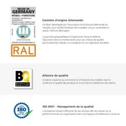 Pegane Lit Adulte Double 180 X 200 + 2 Chevets Coloris Blanc - Longueur 189 X... 9 Pegane Lit Adulte Double 180 X 200 + 2 Chevets Coloris Blanc - Longueur 189 X... -Talamo Magasin lit adulte double 180 x 200 2 chevets coloris blanc longueur 189 x profondeur 210 x hauteur 81 cm 11494206 30057700 1140x1140