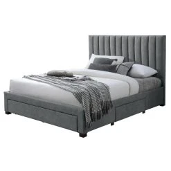 Vente-unique Lit Avec 3 Tiroirs 160 X 200 Cm - Tissu - Gris - LIAKO 8 Vente-unique Lit Avec 3 Tiroirs 160 X 200 Cm - Tissu - Gris - LIAKO -Talamo Magasin lit avec 3 tiroirs 160 x 200 cm tissu gris liako 13906108 38561734 1140x1140