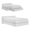 BUT Lit Avec Rangements 140x190 Cm TONIGHT Blanc -Talamo Magasin lit avec rangements 140x190 cm tonight blanc 9163663 23922539 1140x1140