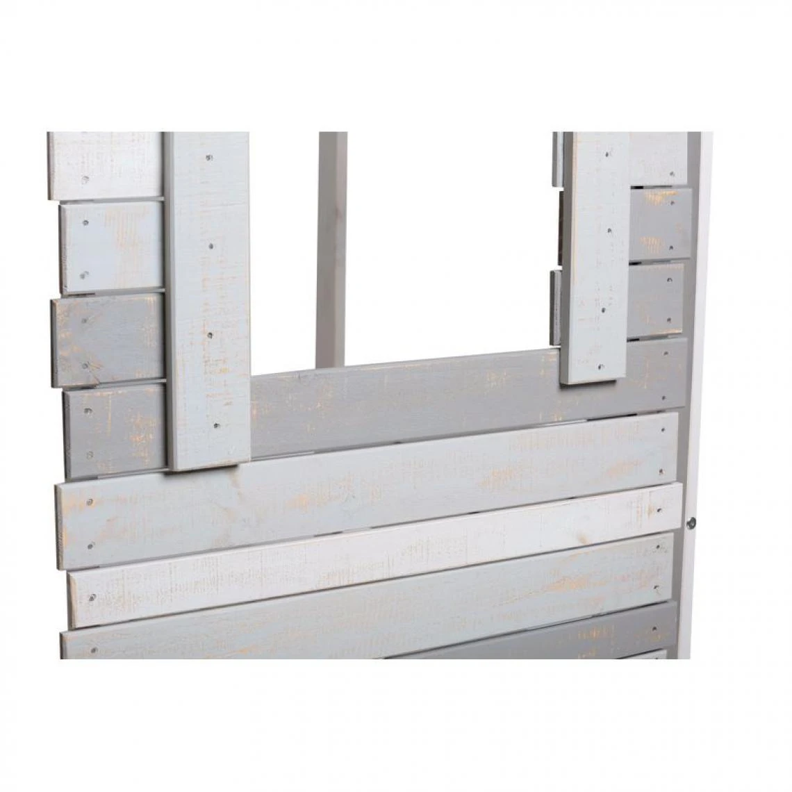 BUT Lit Cabane 90x190 Cm SIA 2 Gris Et Blanc 6 BUT Lit Cabane 90x190 Cm SIA 2 Gris Et Blanc – Image 4