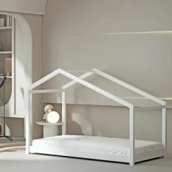 BUT Lit Cabane LILO 90x190 Cm En Pin Massif Blanc 7 BUT Lit Cabane LILO 90x190 Cm En Pin Massif Blanc -Talamo Magasin lit cabane lilo 90x190 cm en pin massif blanc 13344988 36425776 776 1140x1140