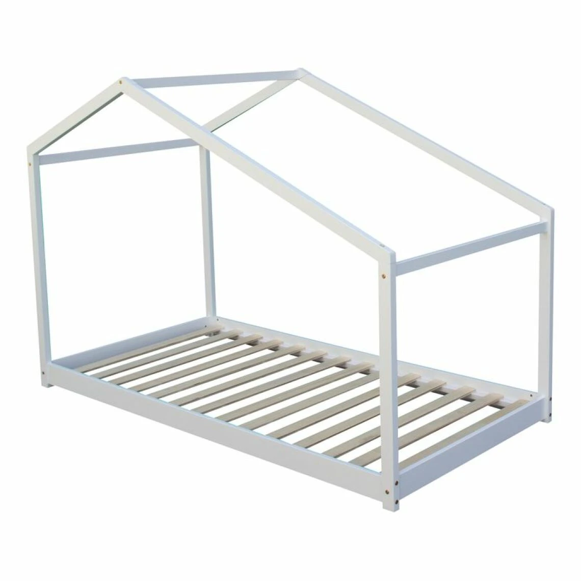 BUT Lit Cabane LILO 90x190 Cm En Pin Massif Blanc 5 BUT Lit Cabane LILO 90x190 Cm En Pin Massif Blanc – Image 3