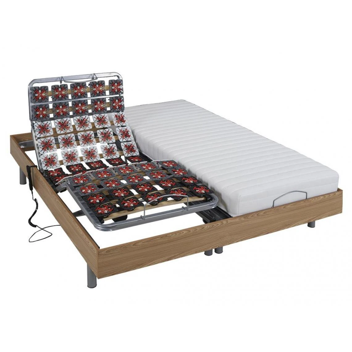 Vente-unique Lit électrique Relaxation Tout Plots Matelas Latex CASSIOPEE III De D... 3 Vente-unique Lit électrique Relaxation Tout Plots Matelas Latex CASSIOPEE III De D...
