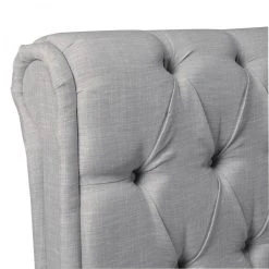 Le Quai Des Affaires Lit CHELSEA 160x200 + 4 Tiroirs + Sommier / Gris Clair -Talamo Magasin lit chelsea 160x200 4 tiroirs sommier gris clair 10950280 28599494 1140x1140