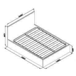 BUT Lit Coffre 140x190 Cm BEST 2 Blanc Brillant -Talamo Magasin lit coffre 140x190 cm best 2 blanc brillant 10489788 27151288 1140x1140