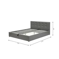 BUT Lit Coffre 160x200 Cm Avec Sommier SYLA 2 Gris -Talamo Magasin lit coffre 160x200 cm avec sommier syla 2 gris 14001598 38830738 1140x1140