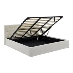 Baita Lit Coffre BAHIA Simili Blanc Et Strass 180x200cm 10 Baita Lit Coffre BAHIA Simili Blanc Et Strass 180x200cm -Talamo Magasin lit coffre bahia simili blanc et strass 180x200cm 10613066 39460 1140x1140