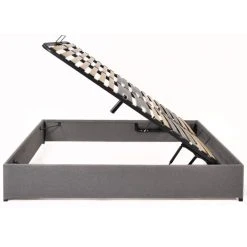 Ebac Lit Coffre Savio - 160x200 - Tissu Déco Gris Clair - 36 Lattes Bois -... 10 Ebac Lit Coffre Savio - 160x200 - Tissu Déco Gris Clair - 36 Lattes Bois -... -Talamo Magasin lit coffre savio 160x200 tissu deco gris clair 36 lattes bois gain de place 13380304 36576218 1140x1140