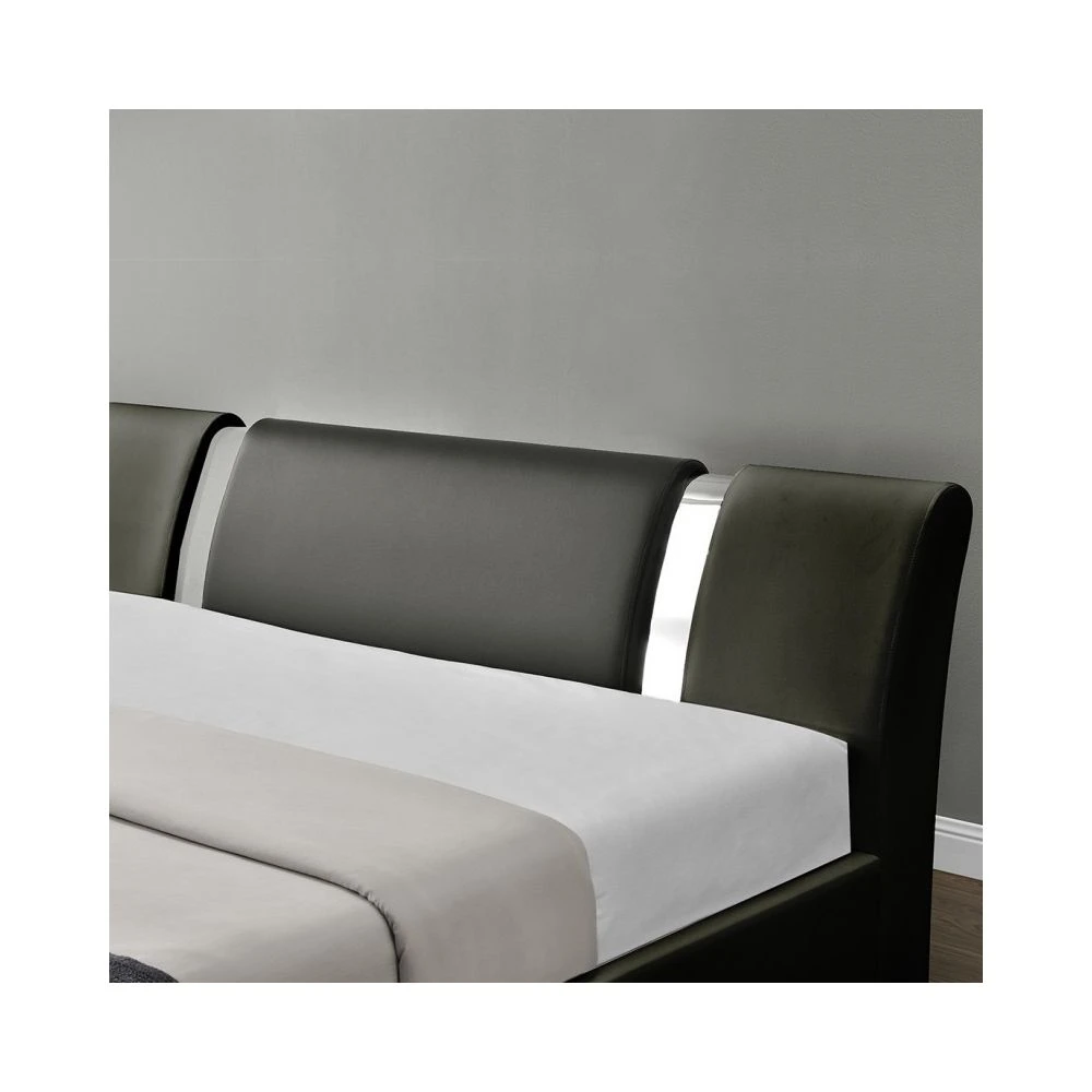 Meubler Design Lit Coffre Sommier Relevable Nova - Noir - 140x190 6 Meubler Design Lit Coffre Sommier Relevable Nova - Noir - 140x190 – Image 4