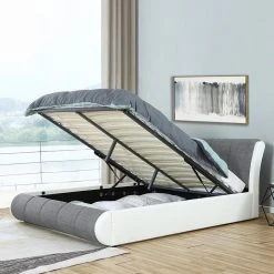 Meubler Design LIT COFFRE XENON AVEC SOMMIER - Gris Tissu - 180x200 9 Meubler Design LIT COFFRE XENON AVEC SOMMIER - Gris Tissu - 180x200 -Talamo Magasin lit coffre xenon avec sommier gris tissu 180x200 7938991 20089933 1200x1200