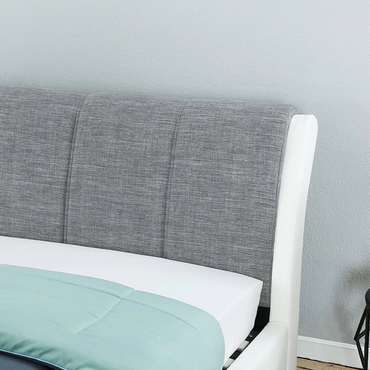 Meubler Design LIT COFFRE XENON AVEC SOMMIER - Gris Tissu - 180x200 6 Meubler Design LIT COFFRE XENON AVEC SOMMIER - Gris Tissu - 180x200 – Image 4