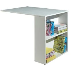 NOUVOMEUBLE Lit Combiné Avec Bureau Et Rangement Blanc PINOCCHIO -Talamo Magasin lit combine avec bureau et rangement blanc pinocchio 7525568 18953454 1200x1200