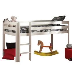 NOUVOMEUBLE Lit Combiné Avec Bureau Et Rangement Blanc PINOCCHIO -Talamo Magasin lit combine avec bureau et rangement blanc pinocchio 7525568 18953460 1200x1200