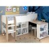 BUT Lit Combiné 90x200 Cm MATI Avec Rangement Et Bureau Blanc Et Imitatio... -Talamo Magasin lit combine maria avec bureau et rangements 90 x 200 cm coloris blanc et chene 7711092 19458374 1200x1200