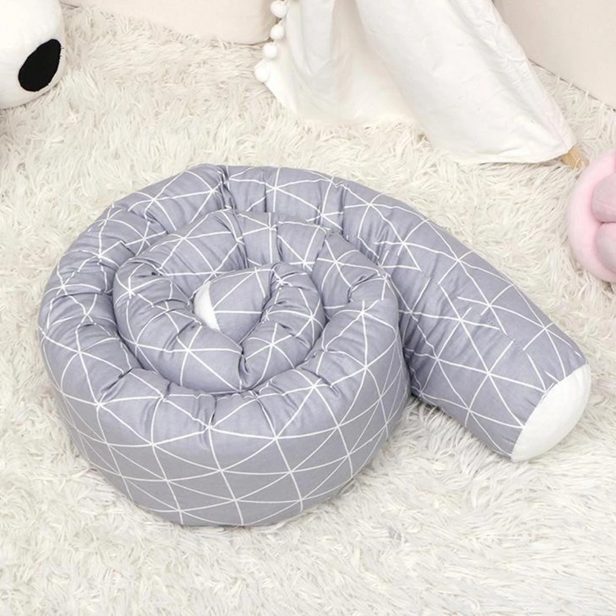 Marque Generique Lit De Bébé En Coton Doux Pour Nouveau-né Literie Pour Lit De Béb?... 4 Marque Generique Lit De Bébé En Coton Doux Pour Nouveau-né Literie Pour Lit De Béb?... – Image 2