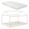 En.casa Lit D'Enfant Forme Maison Cerro Avec Matelas Mousse à Froid 120 X 200... 1 En.casa Lit D'Enfant Forme Maison Cerro Avec Matelas Mousse à Froid 120 X 200... -Talamo Magasin lit denfant forme maison cerro avec matelas mousse a froid 120 x 200 cm blanc encasa 11399124 29787004 1140x1140
