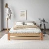Marque Generique Lit Double 140 X 200 Cm Lit En Bois Massif, Naturel 1 Marque Generique Lit Double 140 X 200 Cm Lit En Bois Massif, Naturel -Talamo Magasin lit double 140 x 200 cm lit en bois massif naturel 13200562 35861818 1140x1140