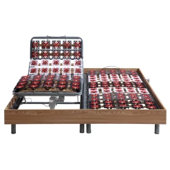 Vente-unique Lit électrique Relaxation Tout Plots Matelas à Mémoire De Forme Et ... -Talamo Magasin lit electrique relaxation tout plots matelas a memoire de forme 2 x 90 x 200 cm naturel clair hera de dreamea 13751482 37994760 1140x1140