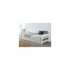 Vente-unique Lit Gigogne Banquette CELIANE - 2 X 90 X 190 Cm - MDF - Blanc -Talamo Magasin lit enfant 347717