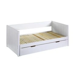 Vente-unique Lit Gigogne Banquette ALFIERO II Avec Tiroir - 90 X 190 Ou 174 X 190 C... -Talamo Magasin lit enfant alfiero 11657274 30682782 1140x1140
