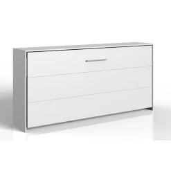 Pegane Lit Escamotable Horizontal Coloris Blanc - Longueur 212 X Hauteur 105 ... 8 Pegane Lit Escamotable Horizontal Coloris Blanc - Longueur 212 X Hauteur 105 ... -Talamo Magasin lit escamotable horizontal coloris blanc longueur 212 x hauteur 105 x profondeur 43 117 cm 11588988 30439526 1140x1140