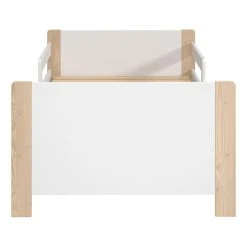 BUT Lit évolutif Avec Matelas WILLI Blanc Et Naturel -Talamo Magasin lit evolutif avec matelas willi blanc et naturel 13388248 36611728 1140x1140