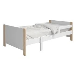 BUT Lit évolutif Avec Matelas WILLI Blanc Et Naturel -Talamo Magasin lit evolutif avec matelas willi blanc et naturel 13388248 36611732 1140x1140