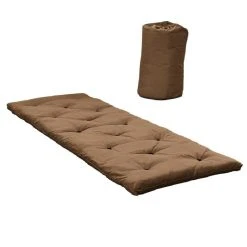 Inside 75 Lit Futon Standard BED IN A BAG Couleur Mocca