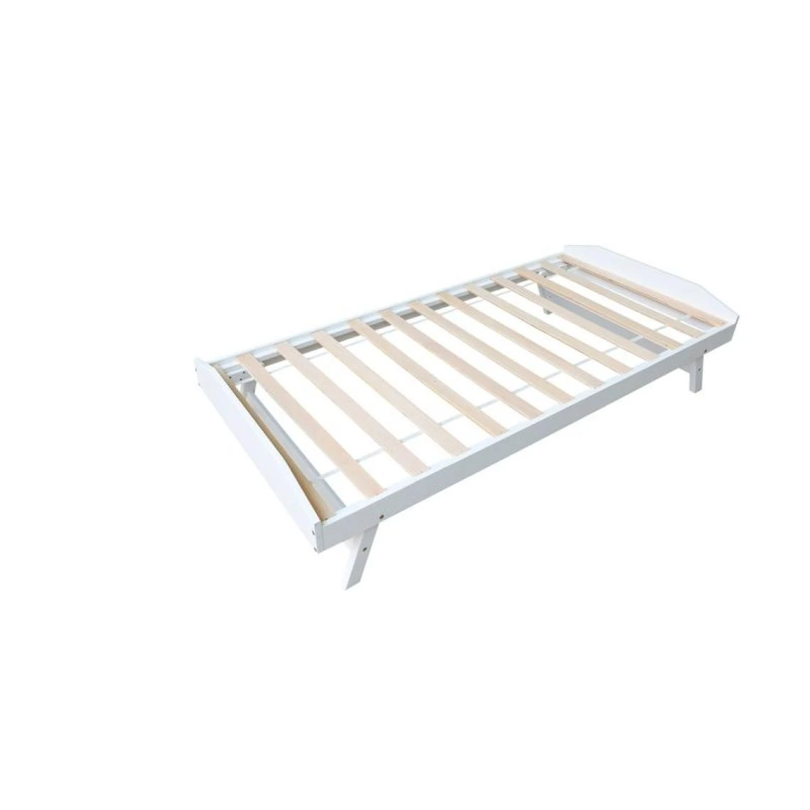 BUT Lit Gigogne 90x190 Cm PIYOU Blanc Avec Sommier 7 BUT Lit Gigogne 90x190 Cm PIYOU Blanc Avec Sommier – Image 5