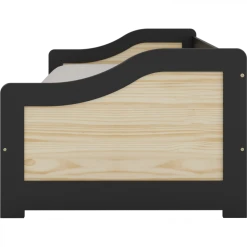 BUT Lit Gigogne 90x200 Cm BINGO Pin Et Noir En Bois Massif -Talamo Magasin lit gigogne 90x200 cm bingo pin et noir 10489790 27151296 1140x1140